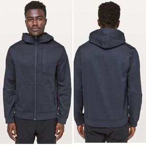 Lululemon City Sweat Zip Hoodie Navy Blue Size XL